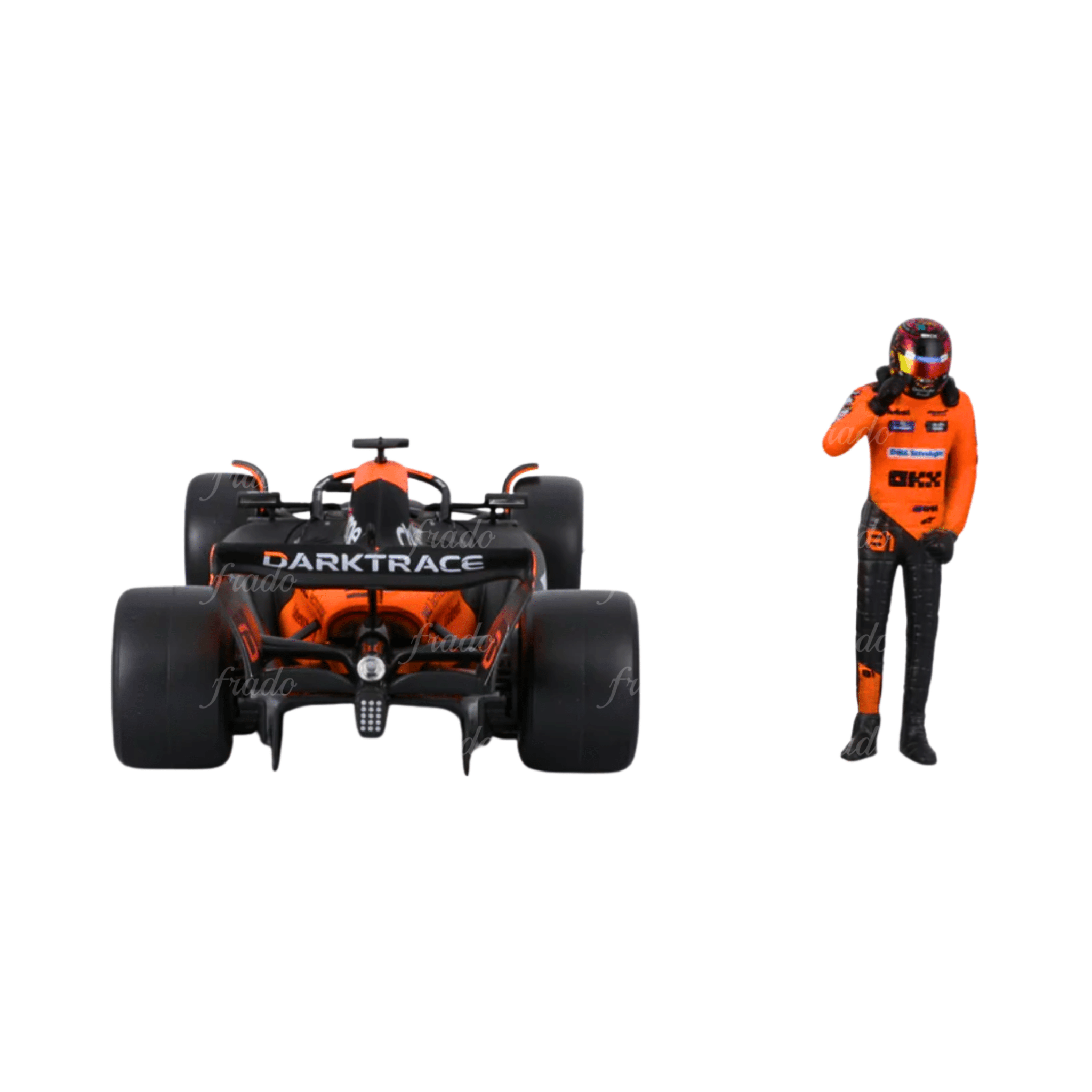 Bburago O. Piastri McLaren MCL38 Miami GP 2024 con figura 1/24 - Fradostore