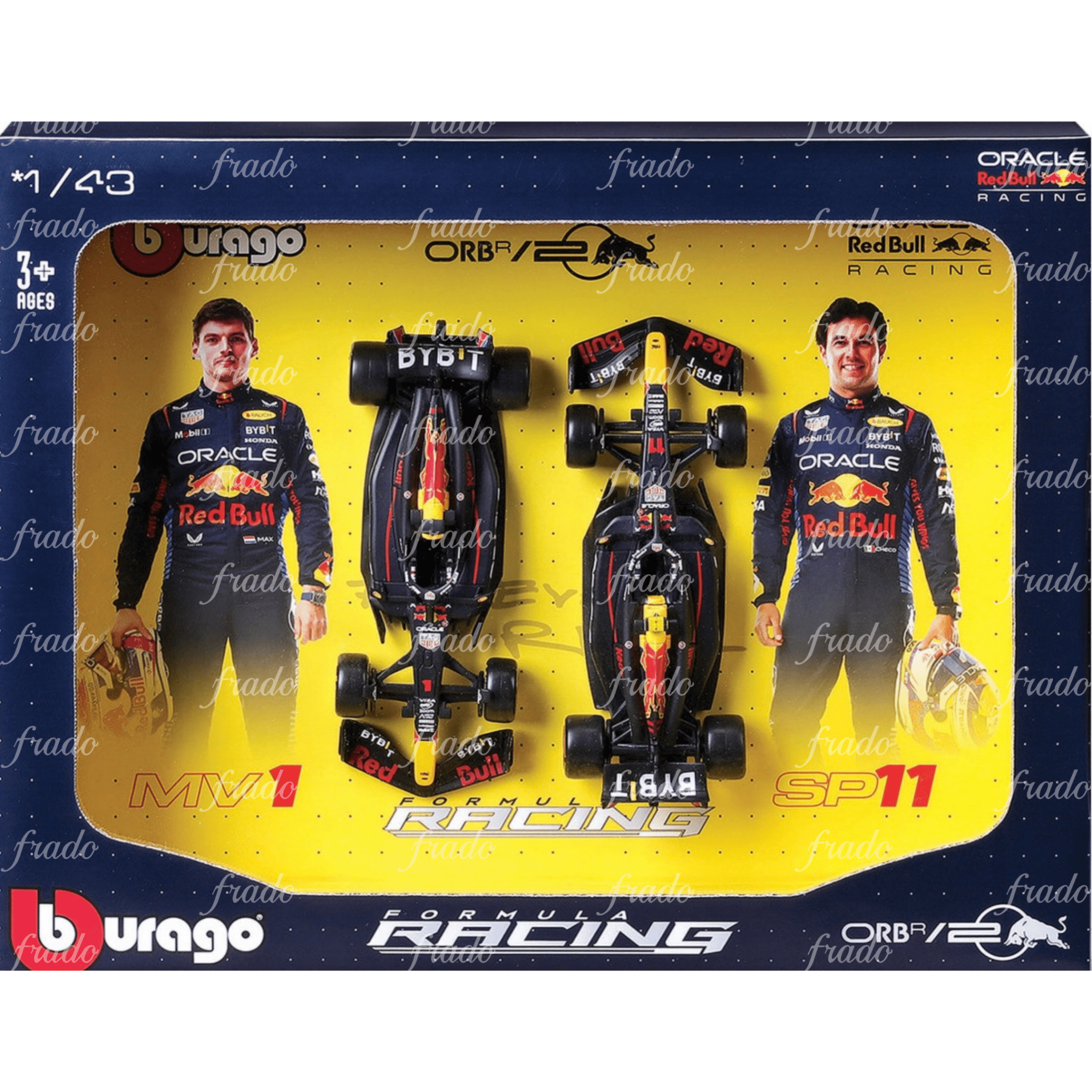 Bburago Team Oracle Red Bull Racing 1/43 - Fradostore
