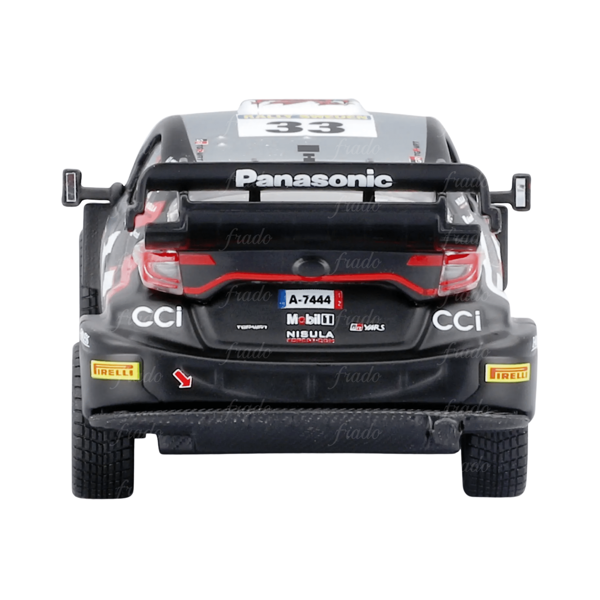 Bburago Toyota GR Yaris 33 Rally 1 Hybrid - Fradostore