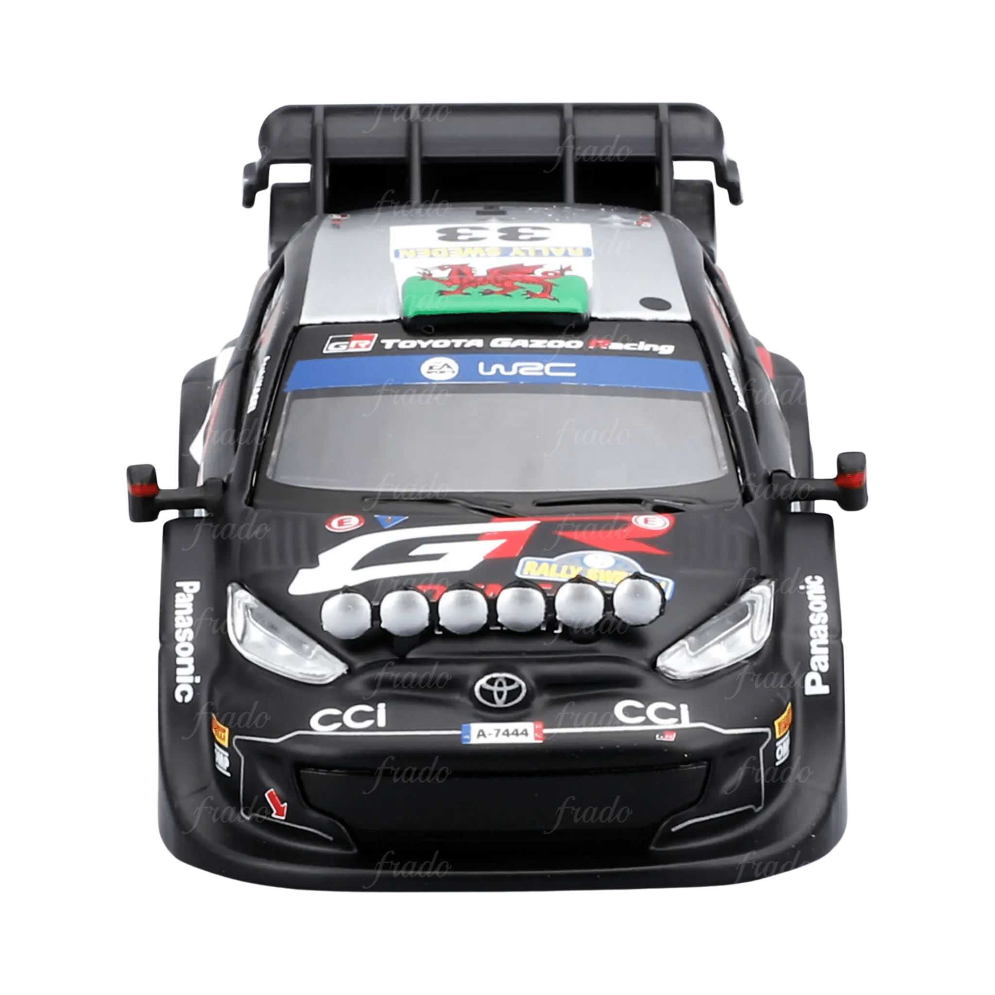 Bburago Toyota GR Yaris 33 Rally 1 Hybrid - Fradostore