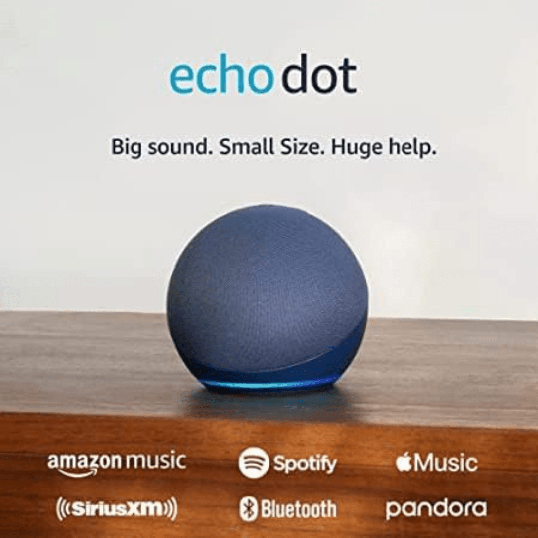 Echo Dot de 5ª Generación Deep Sea Blue - Fradostore