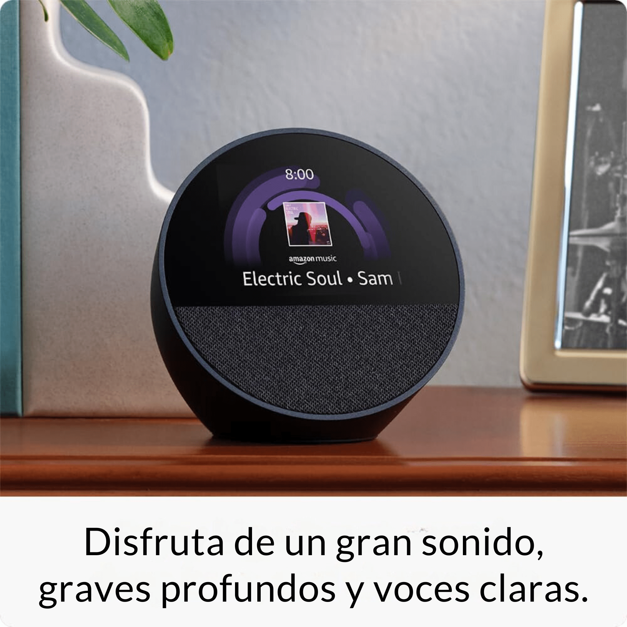 Echo Spot Charcoal - Fradostore