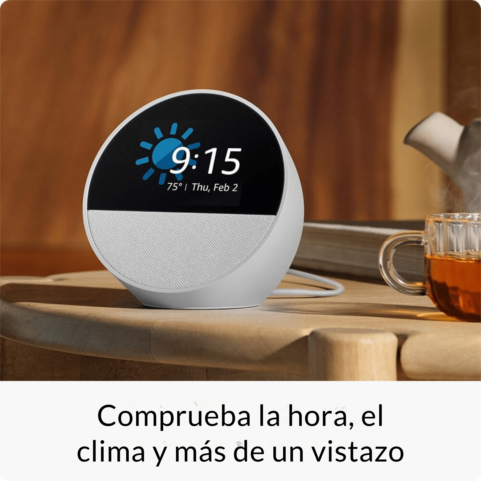 Echo Spot Charcoal - Fradostore