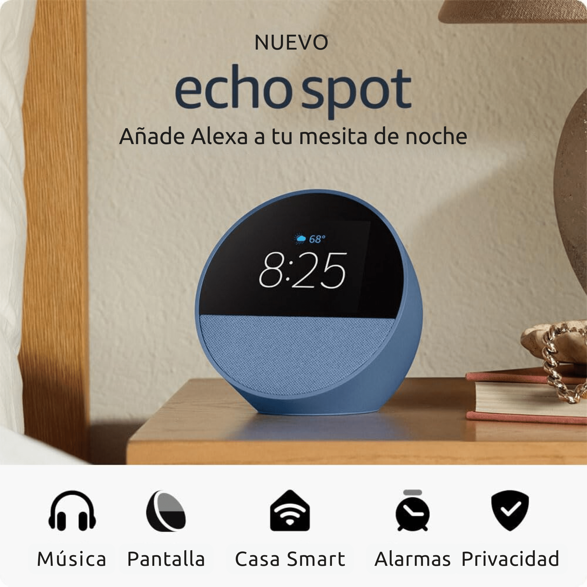 Echo Spot Ocean Blue - Fradostore