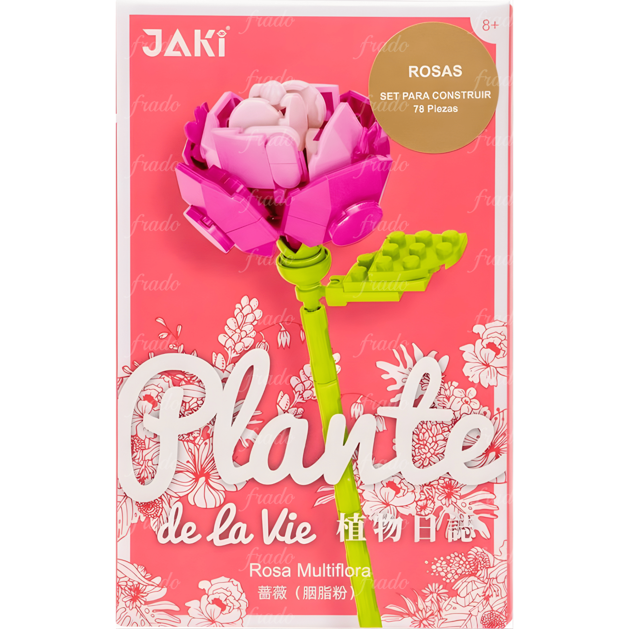 Figura armable Rosa 78 pcs - Fradostore