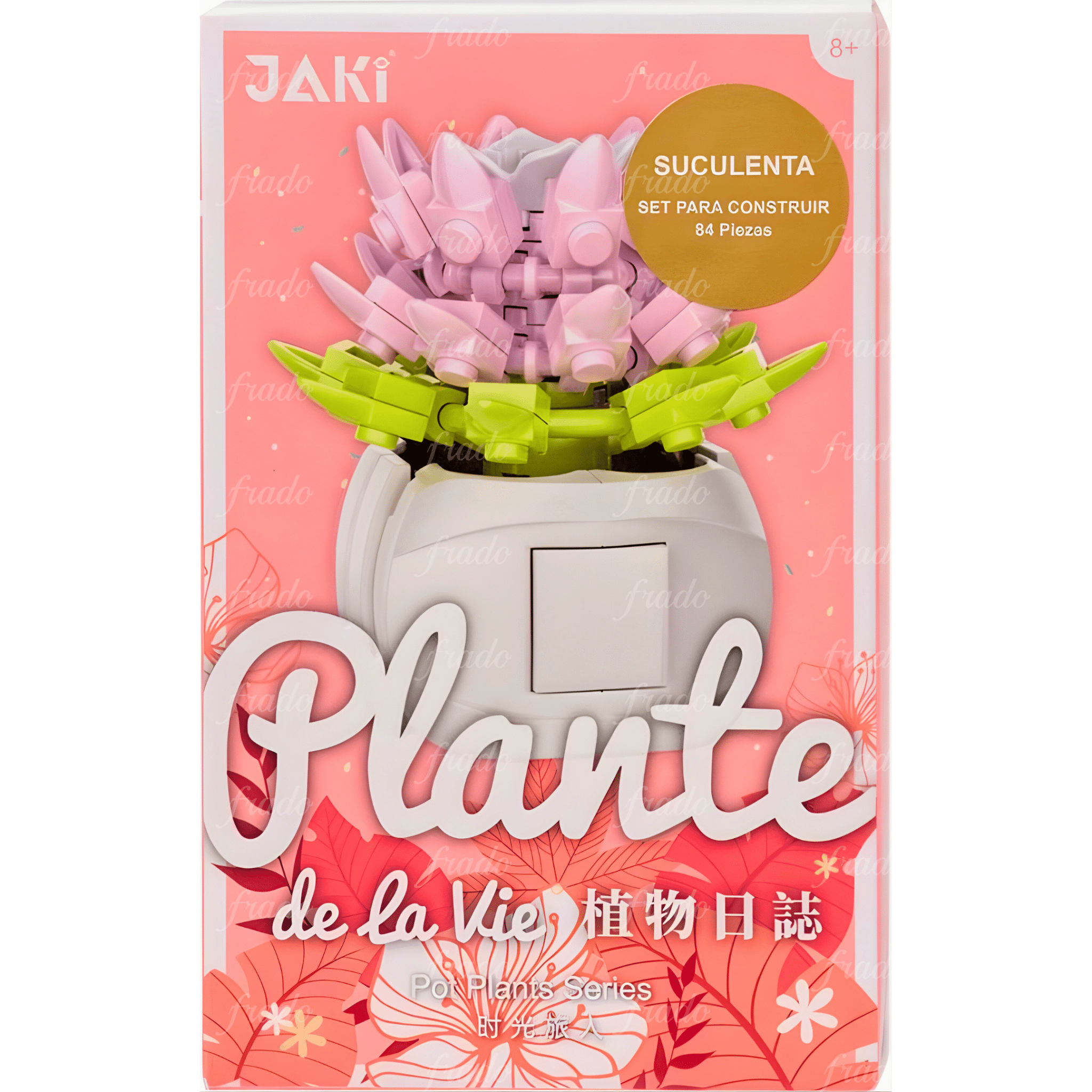 Figura armable Suculenta 84 pcs - Fradostore