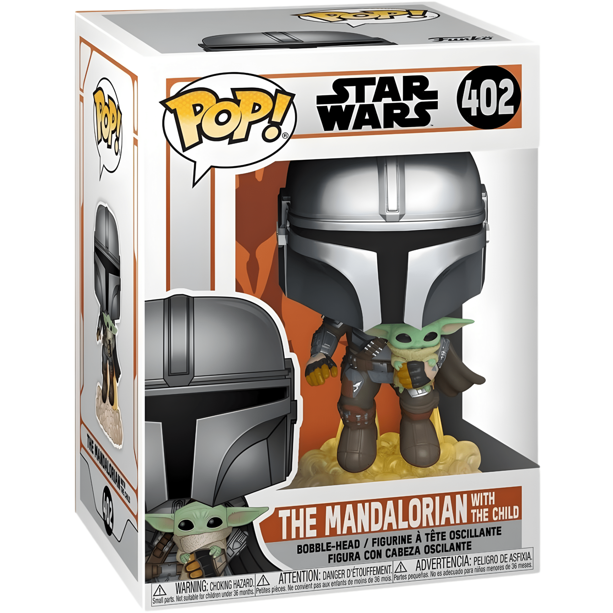 Funko Pop The Mandalorian with the Child - Fradostore