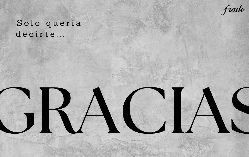 Gracias - Fradostore