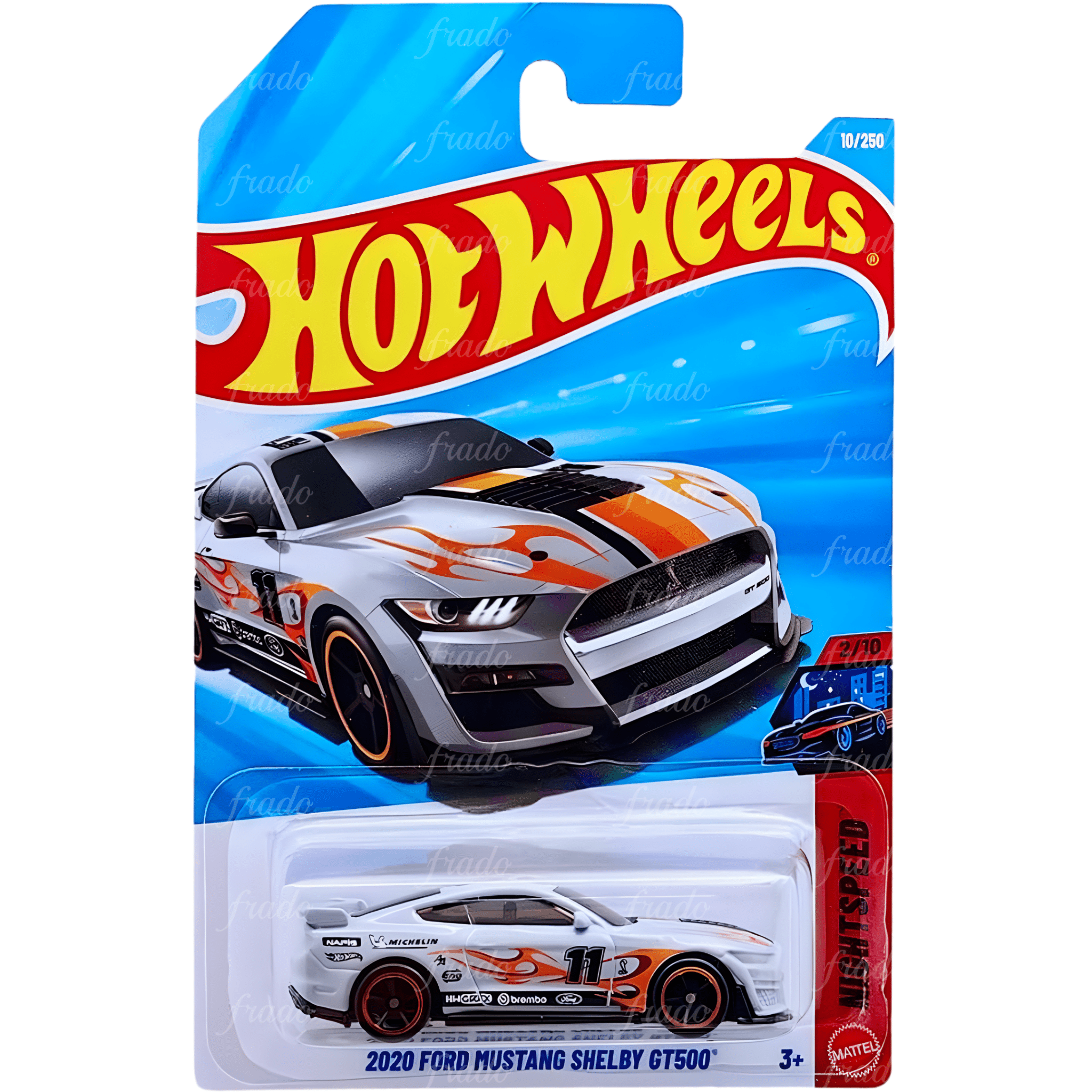 Hot Wheels 2020 Ford Mustang Shelby GT500 - Fradostore
