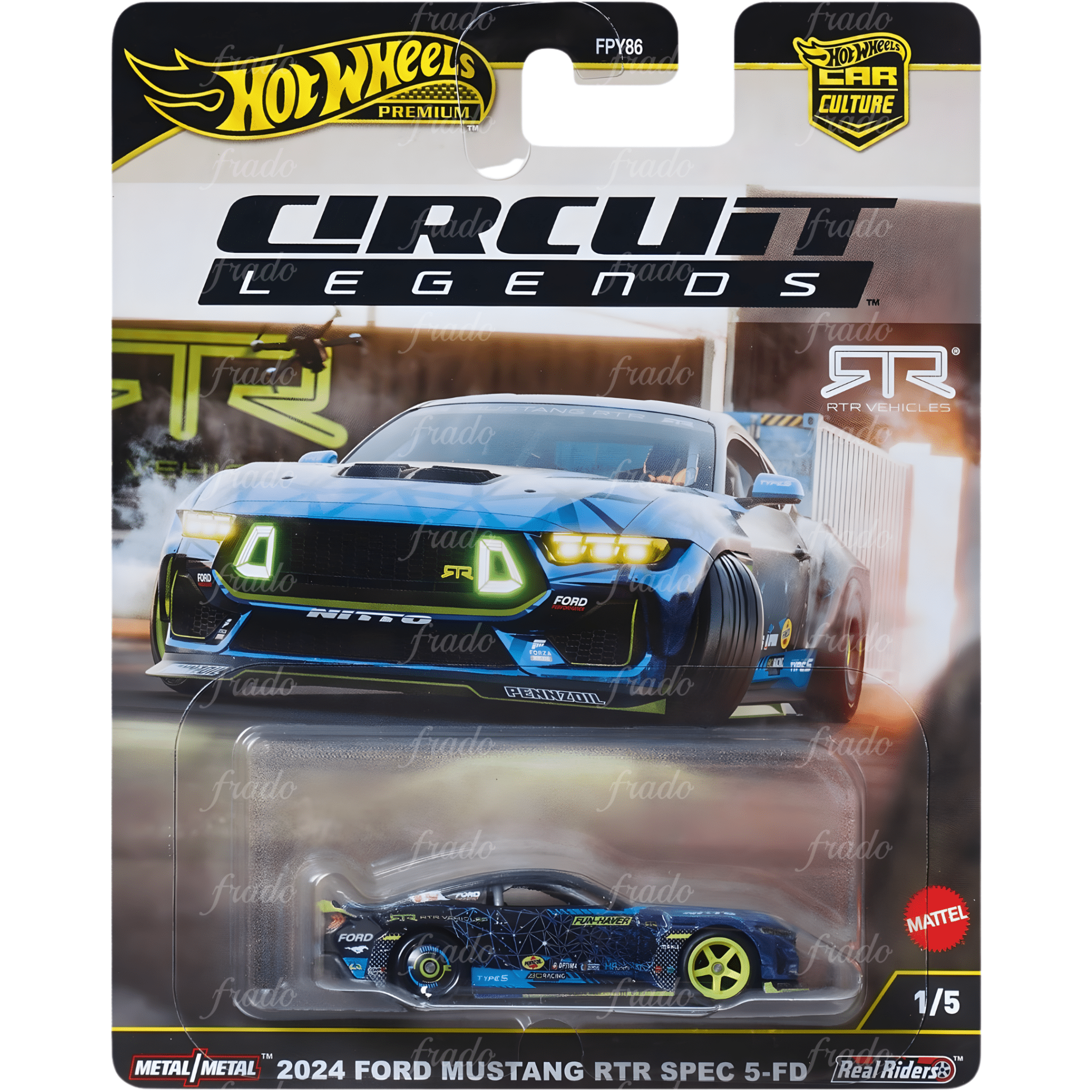 Hot Wheels 2024 Ford Mustang RTR - Fradostore