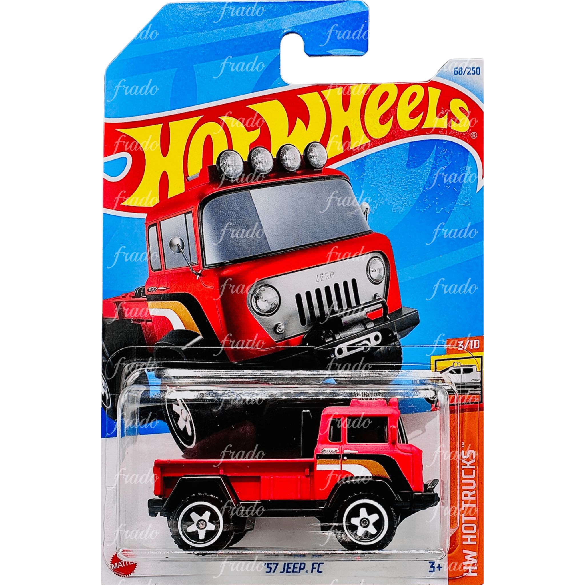 Hot Wheels '57 Jeep FC - Fradostore