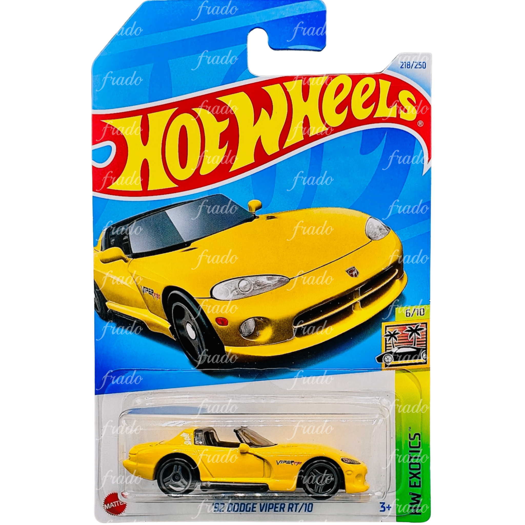 Hot Wheels '92 Dodge Viper RT/10 - Fradostore