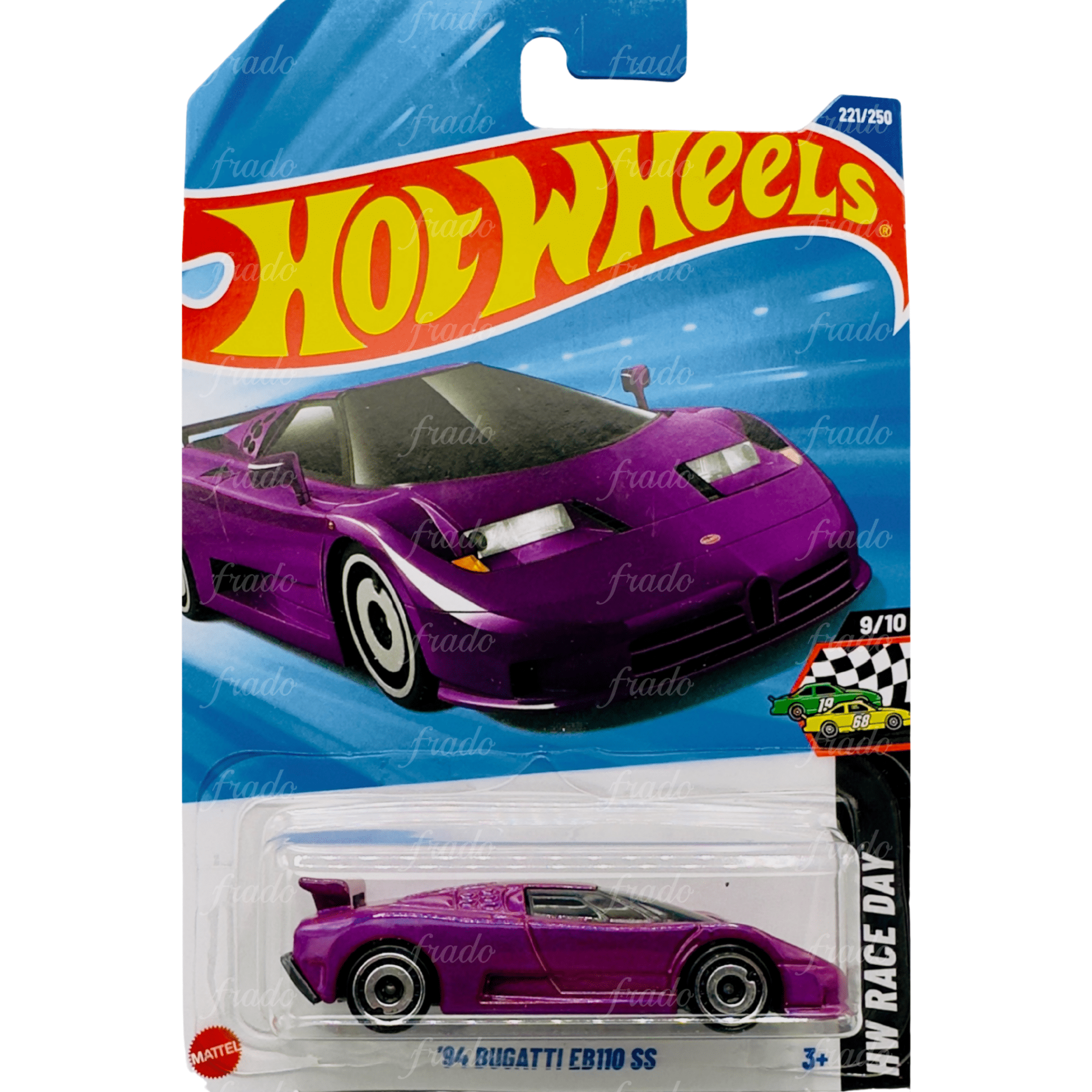 Hot Wheels '94 Bugatti EB110 SS - Fradostore
