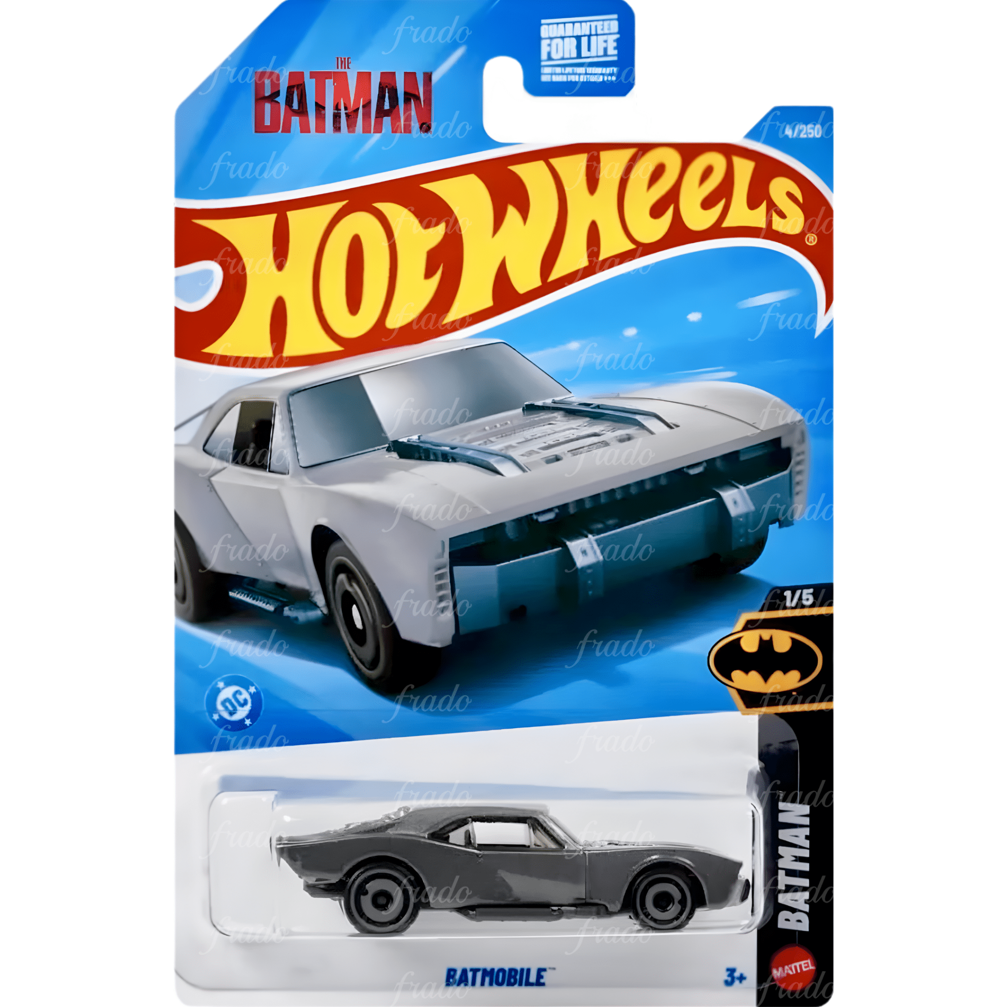 Hot Wheels Batmobile 811 - Fradostore