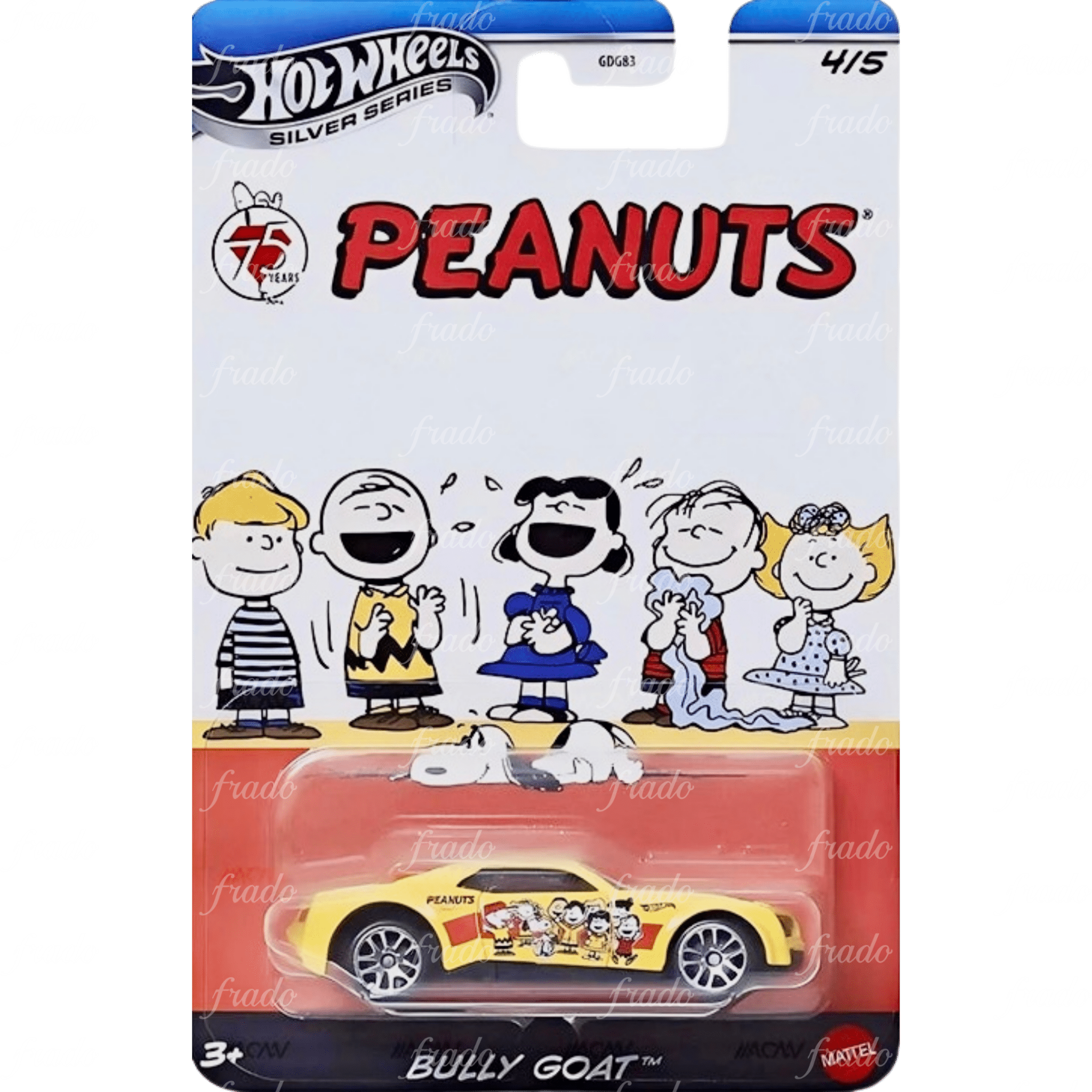Hot Wheels Bully Goat - Snoopy - Fradostore