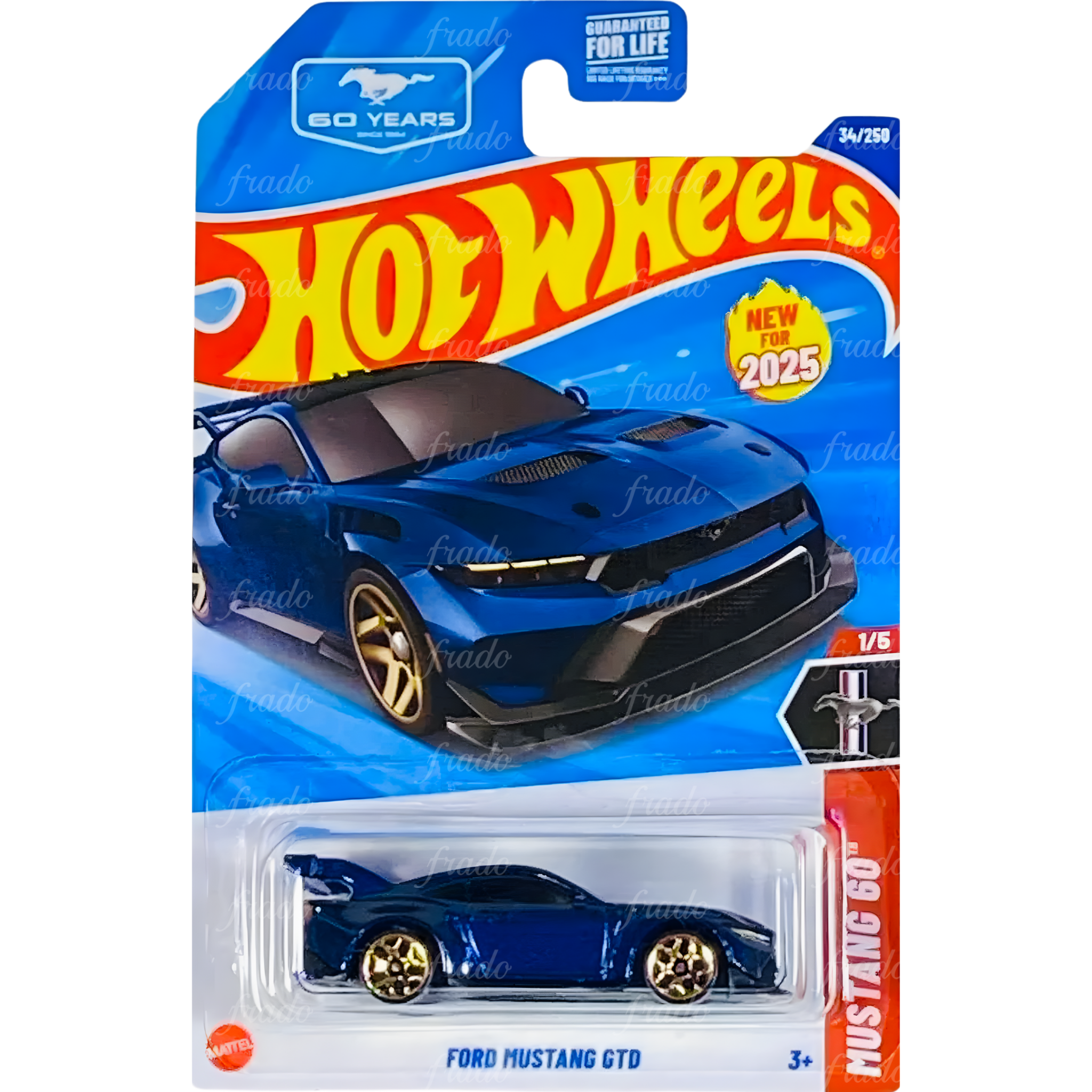 Hot Wheels Ford Mustang GTD - Fradostore