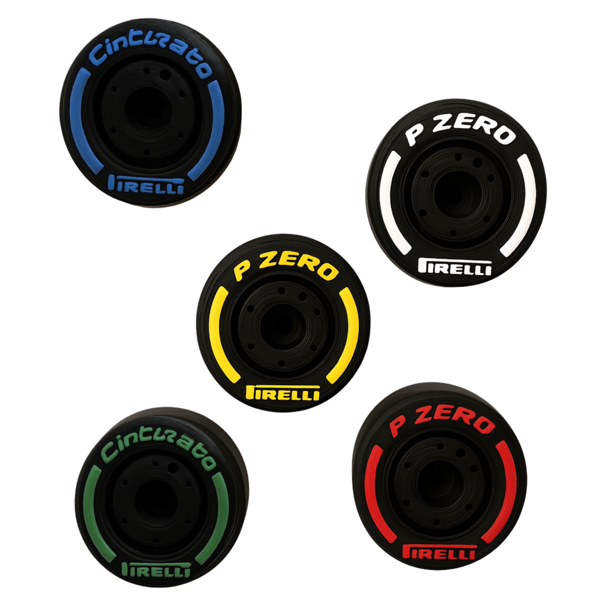 Imanes de Neumáticos Pirelli F1 - Fradostore