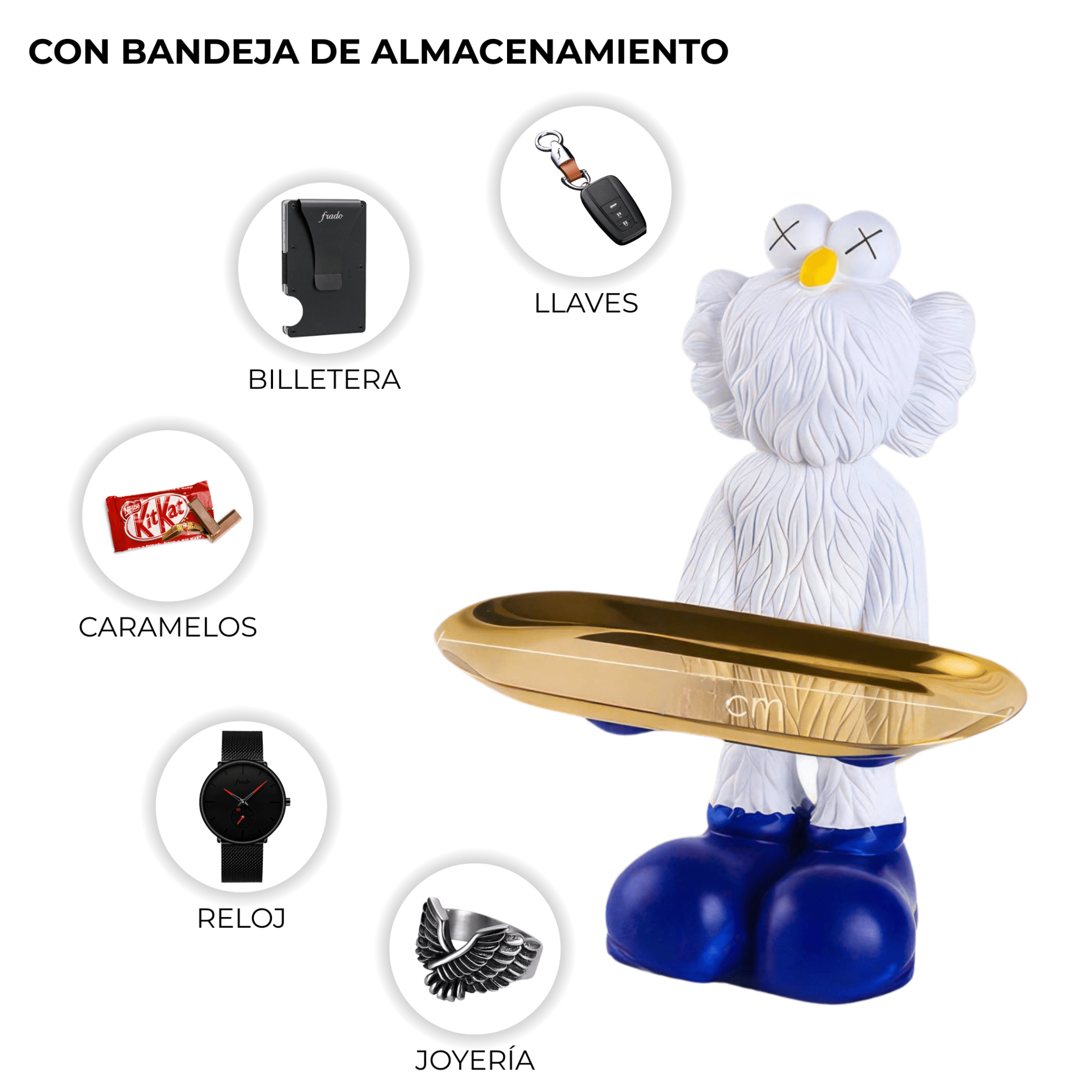 K - Inspired Tray Figurine - Fradostore