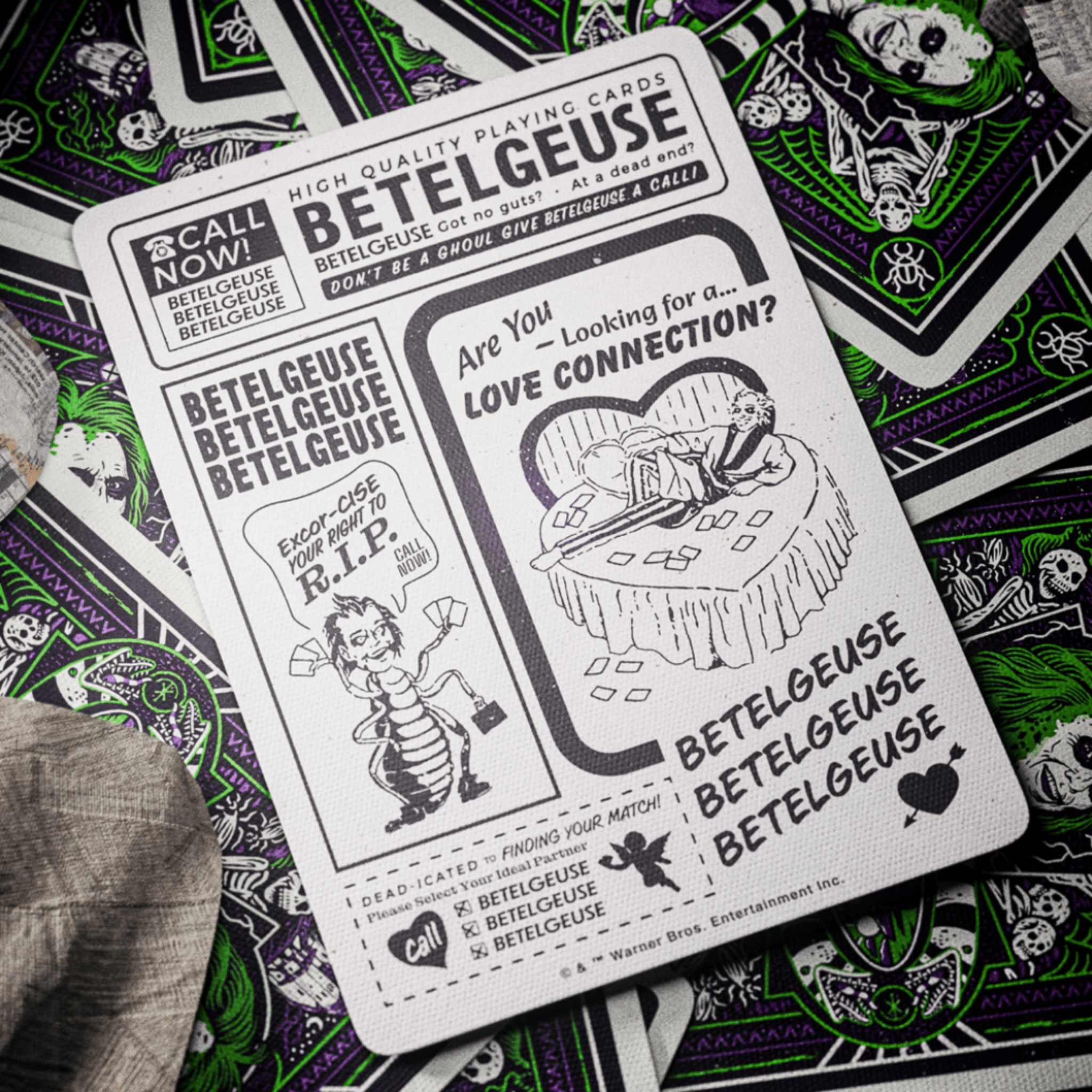 Naipe Beetlejuice - Fradostore