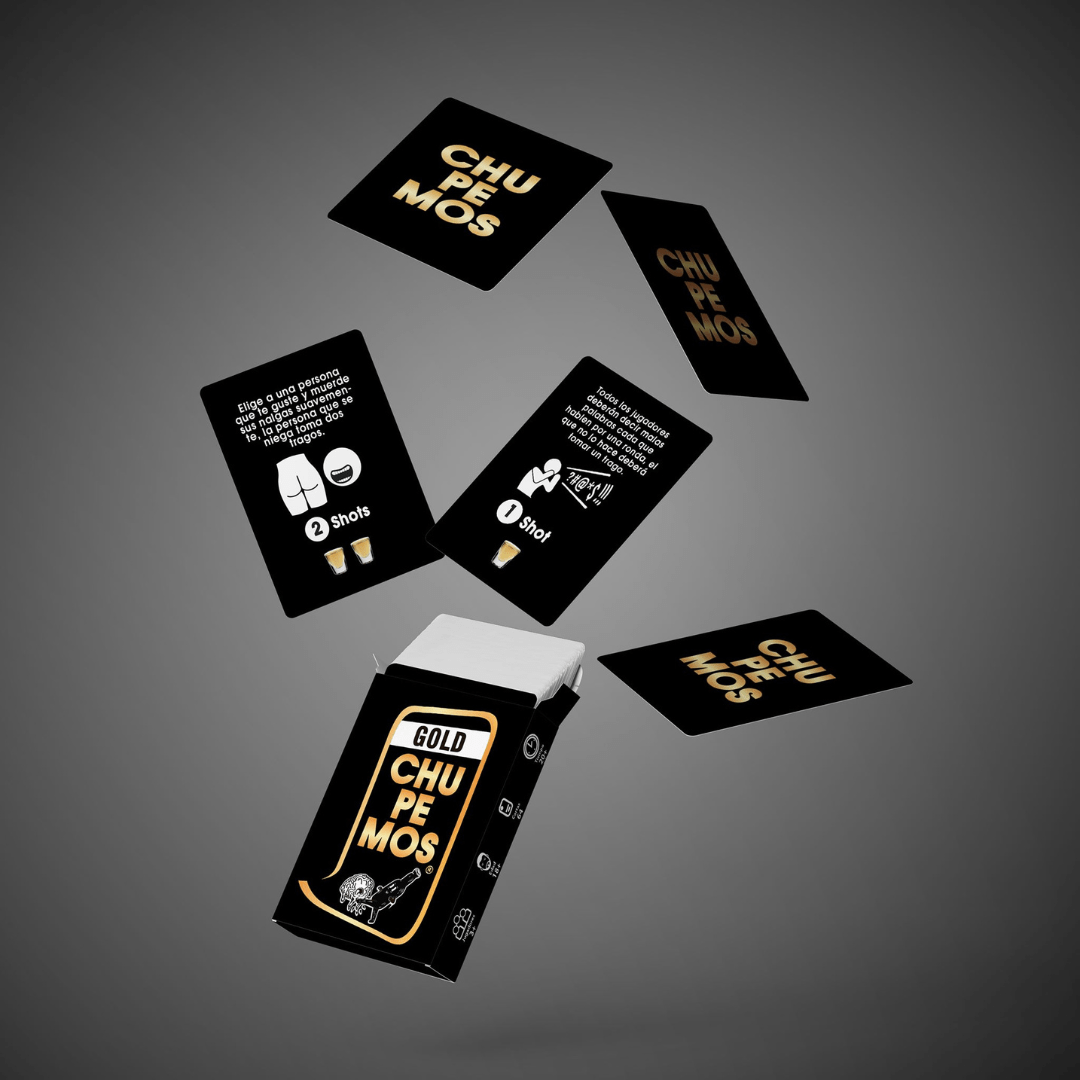 Naipes Chupemos Edición Gold - Fradostore