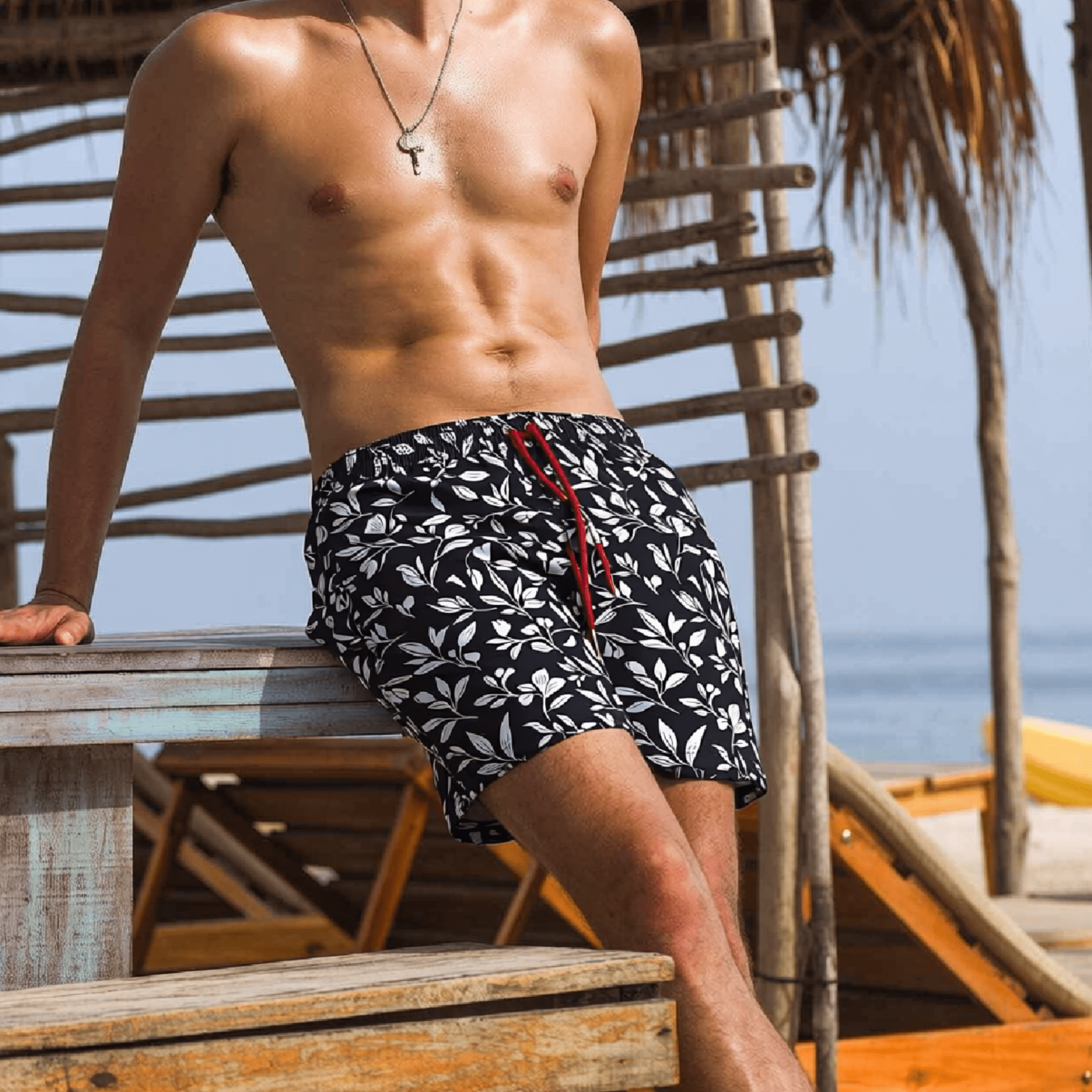 Pantaloneta Nero Botánica - Fradostore