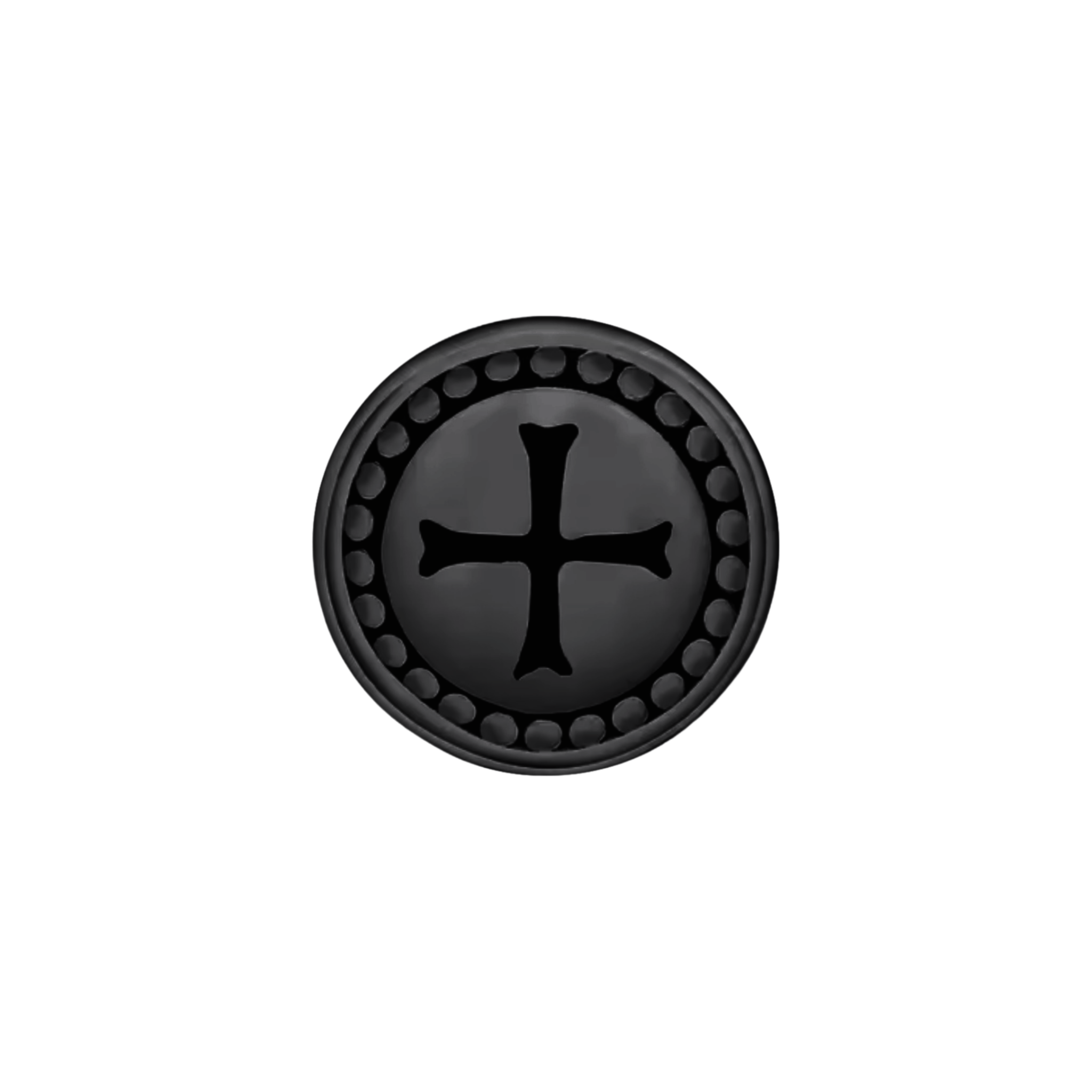 Piercing Black Cross - Fradostore