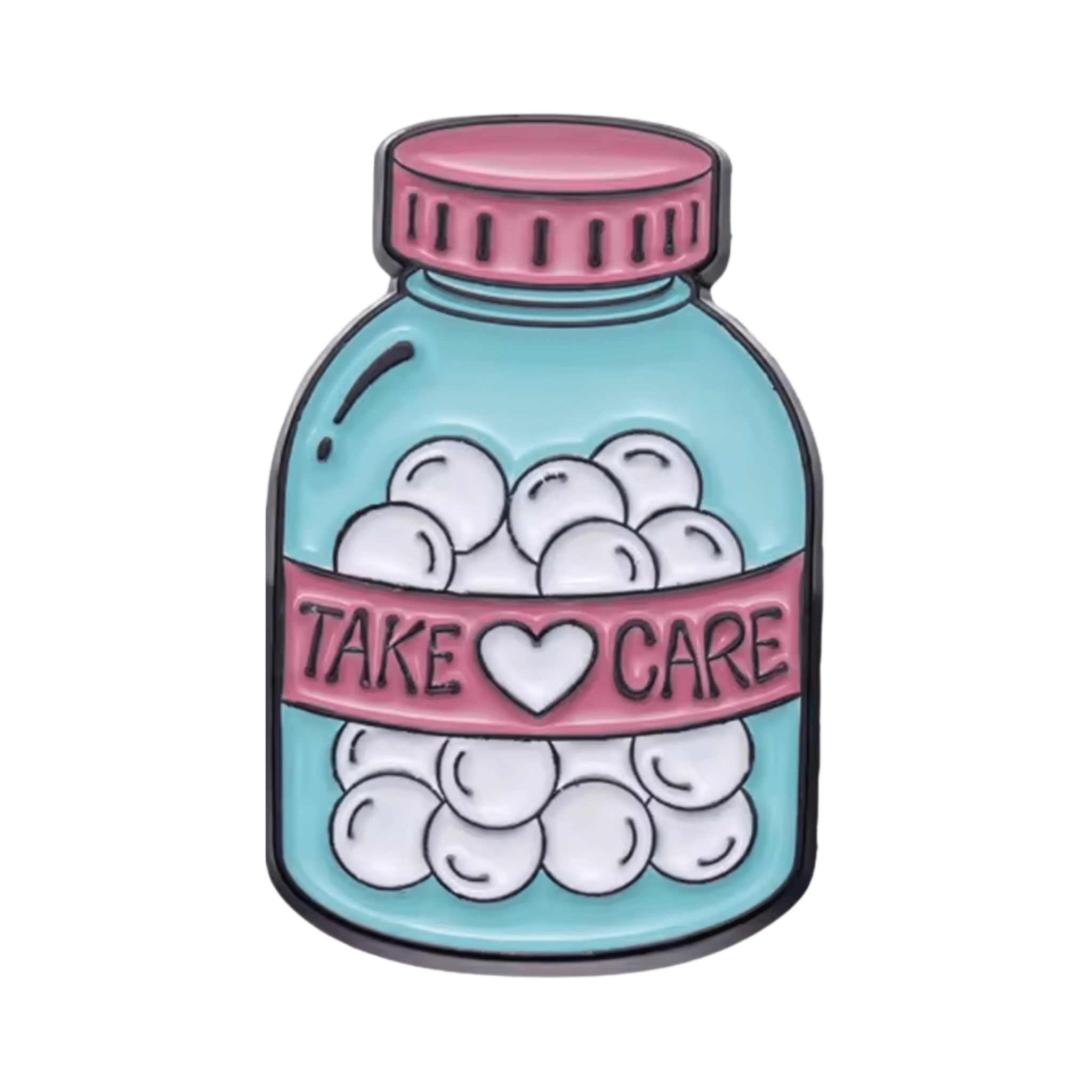 Pin Take Care Jar - Fradostore