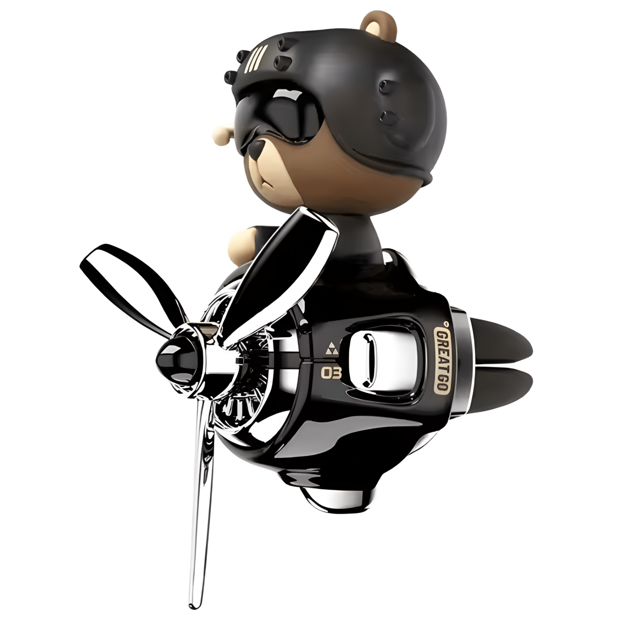 Porta Fragancias Black Hawk Bear - Fradostore