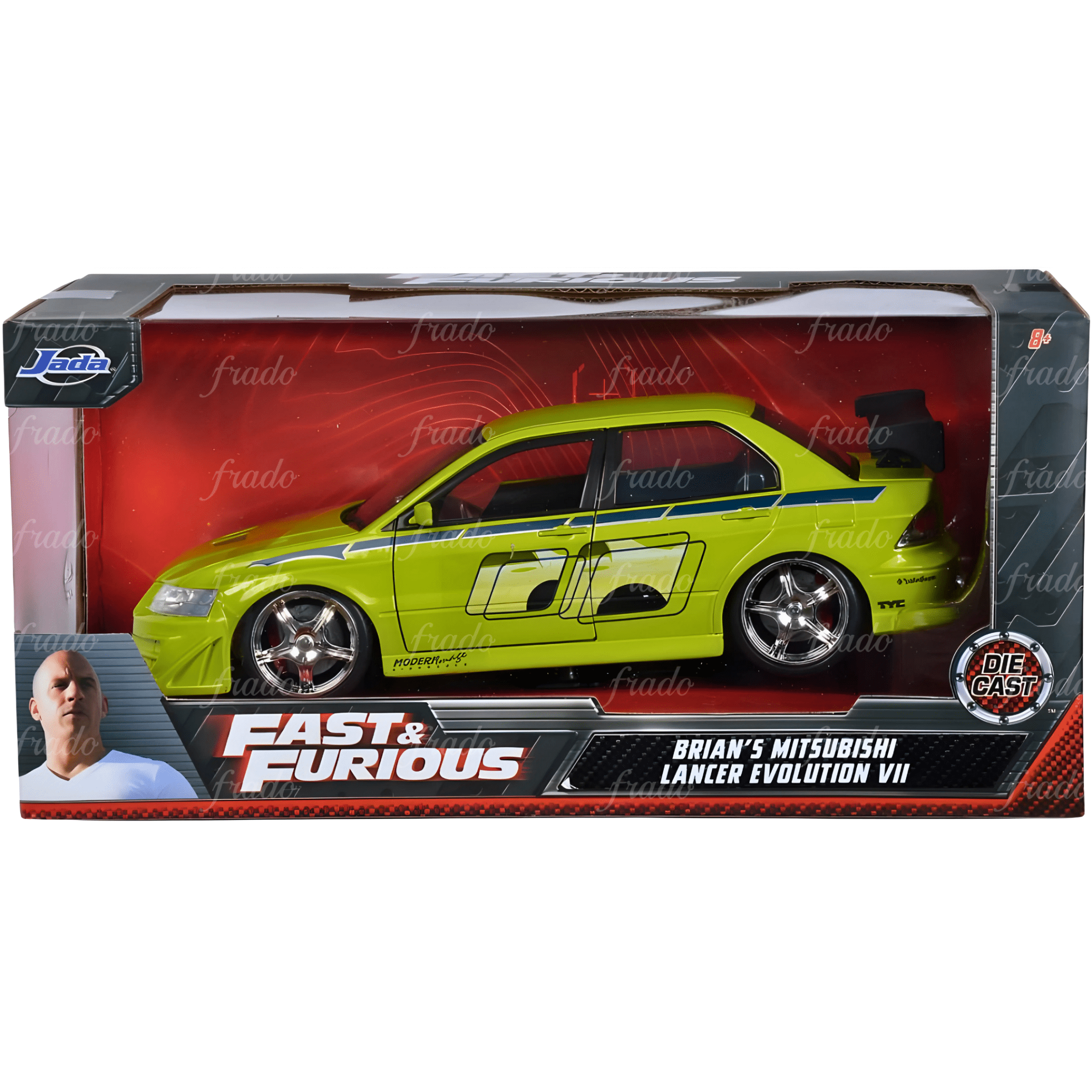 Rápidos & Furiosos - Brian's Mitsubishi Lancer Evolution VII - Fradostore