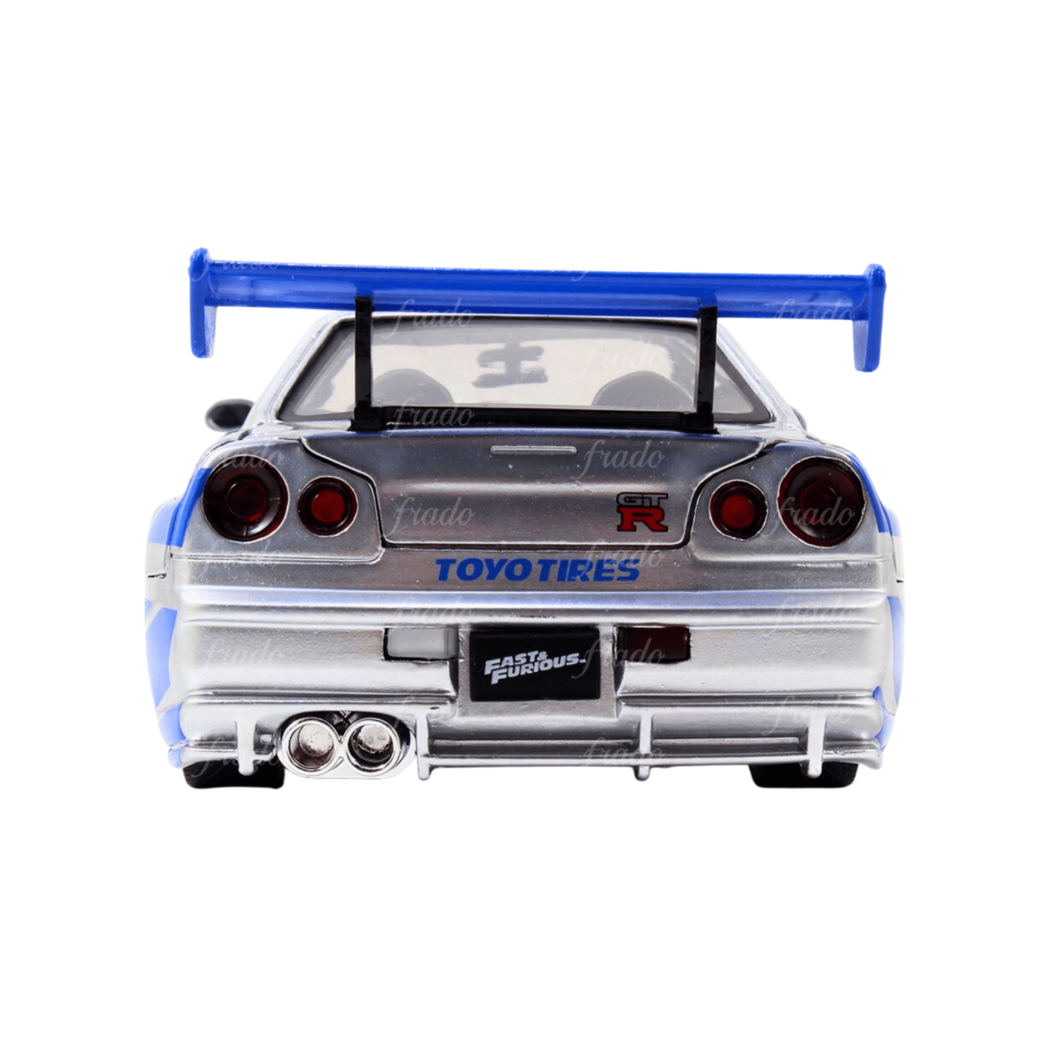 Rápidos & Furiosos - Brian's Nissan Skyline GT - R (R34) - Fradostore