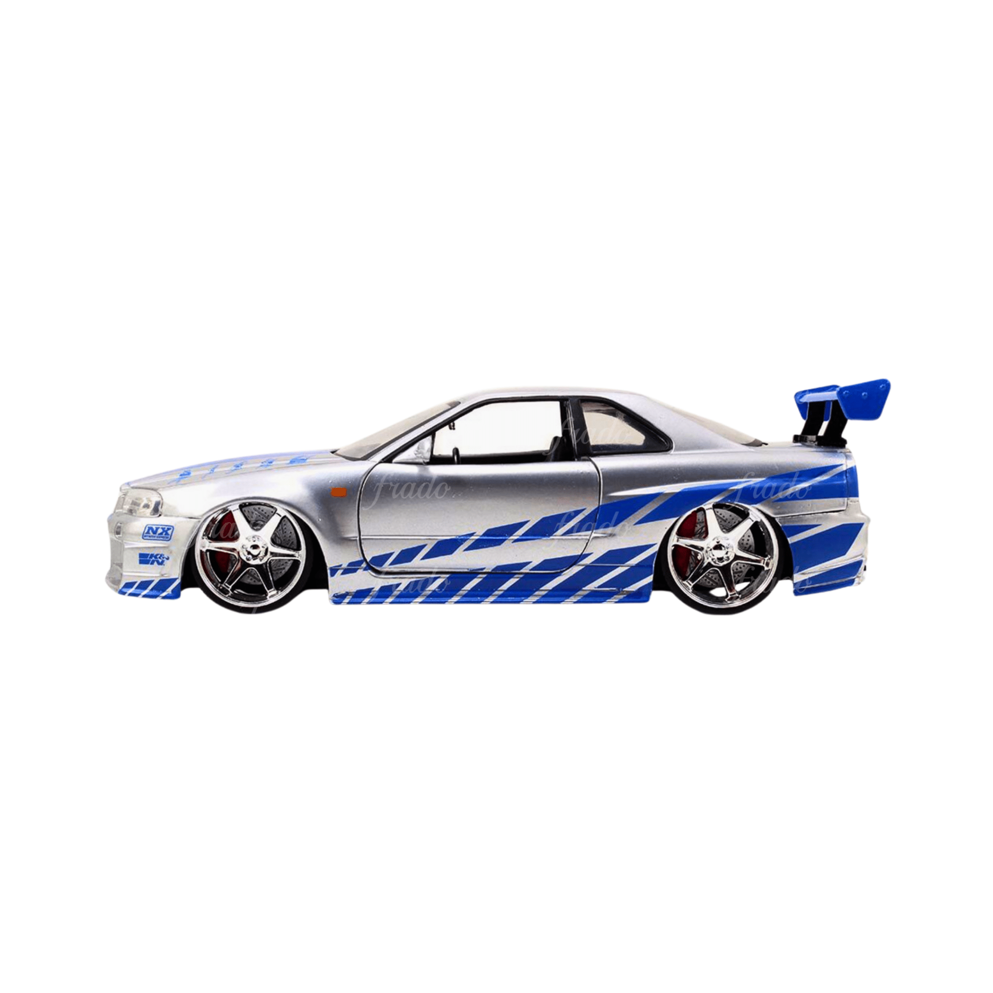 Rápidos & Furiosos - Brian's Nissan Skyline GT - R (R34) - Fradostore