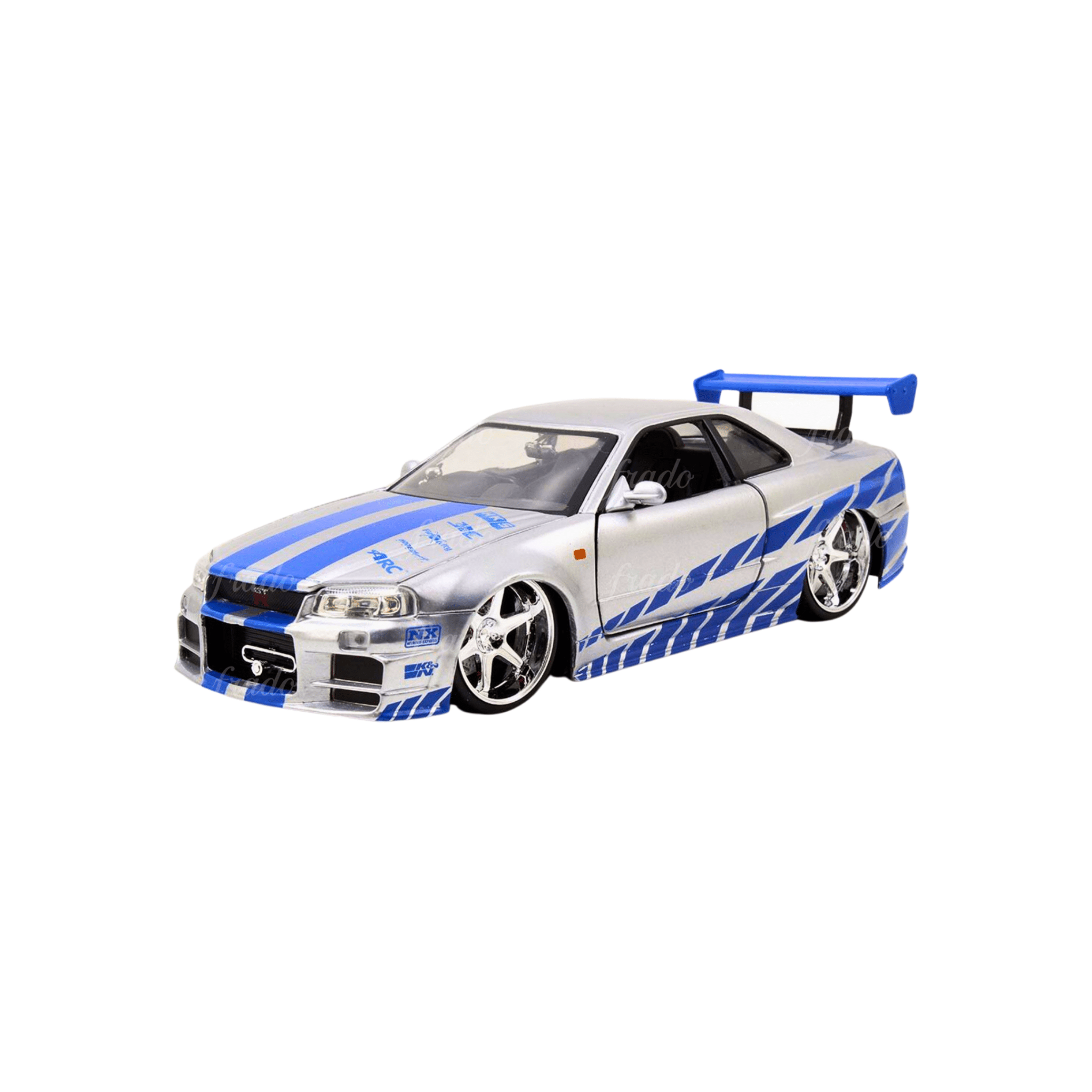 Rápidos & Furiosos - Brian's Nissan Skyline GT - R (R34) - Fradostore