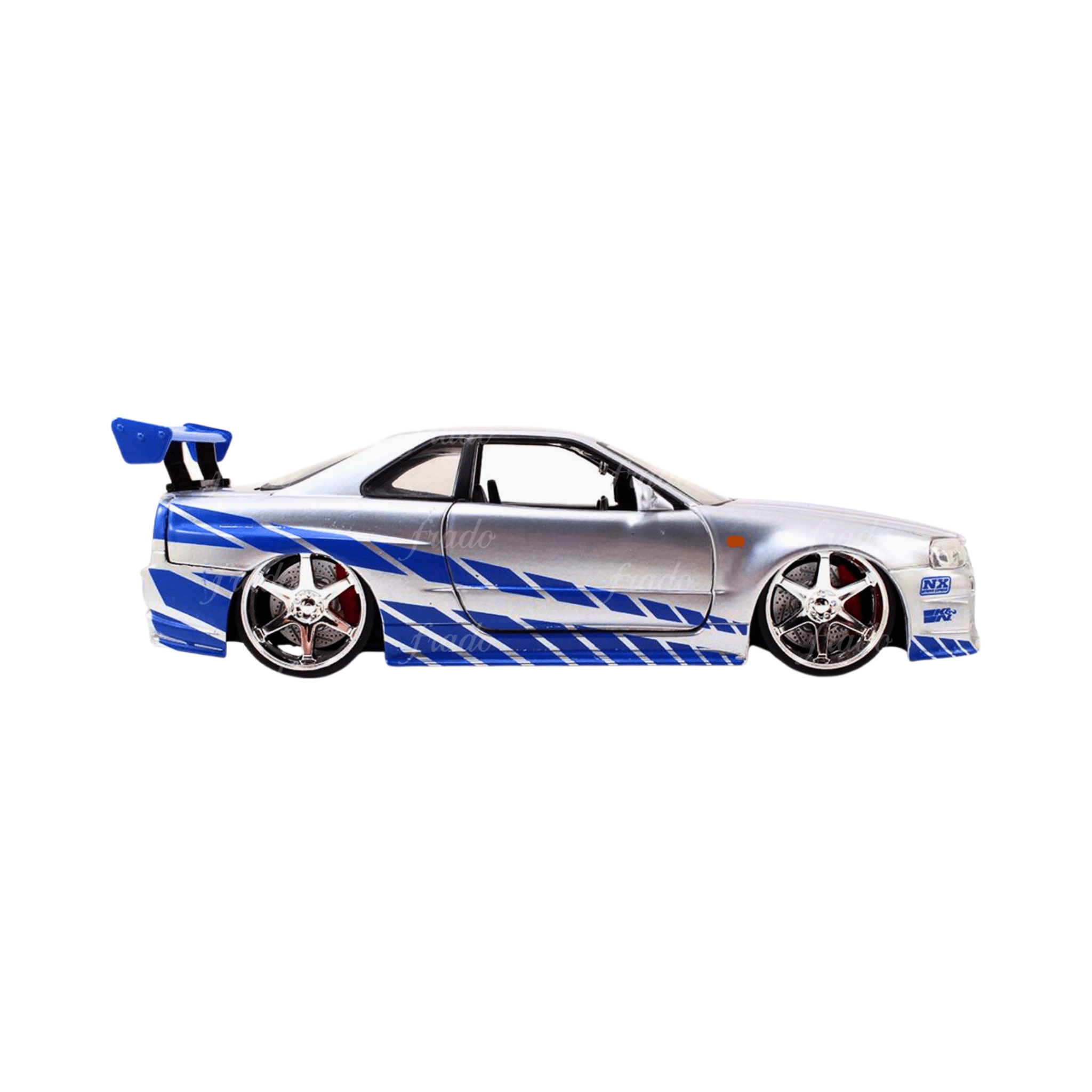 Rápidos & Furiosos - Brian's Nissan Skyline GT - R (R34) - Fradostore
