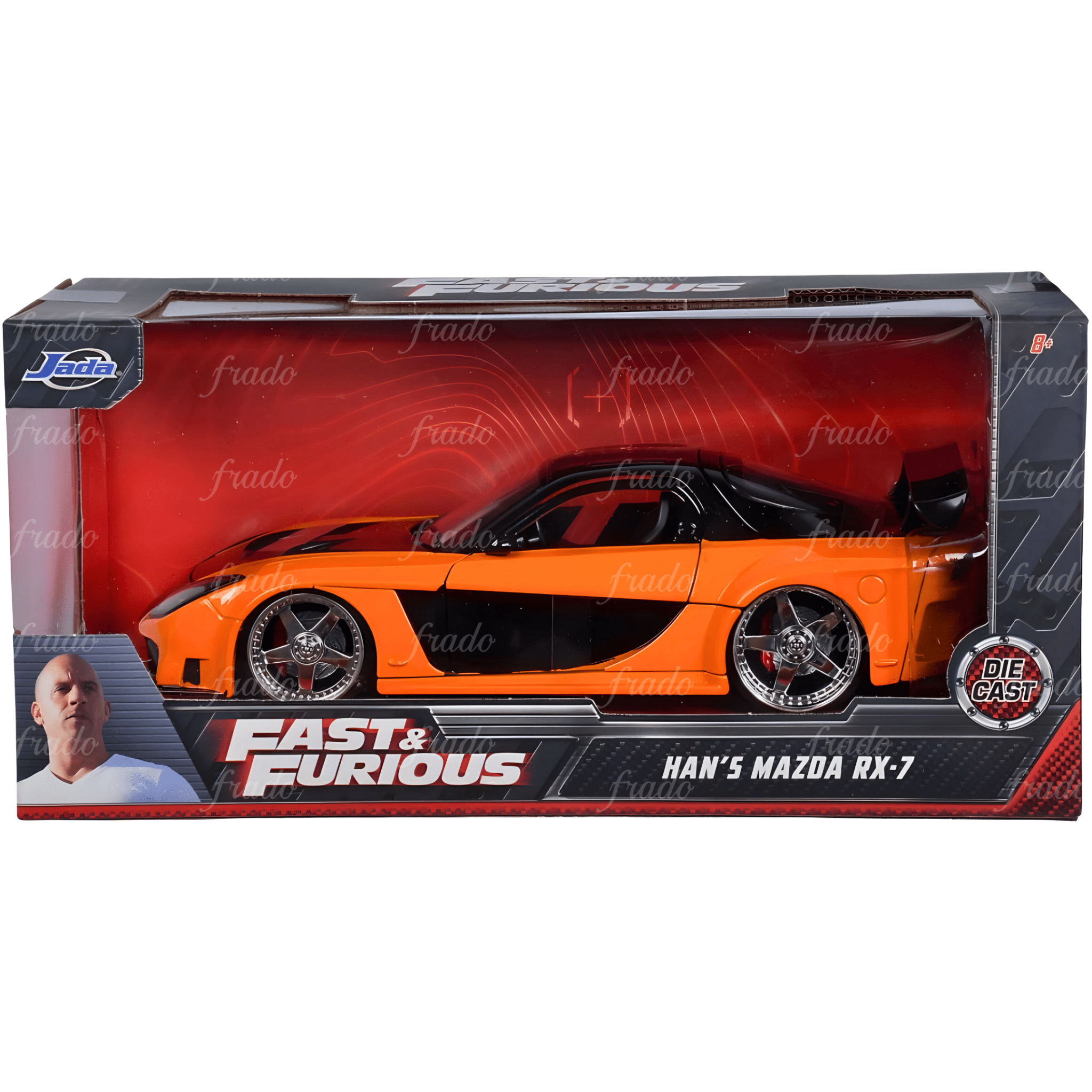 Rápidos & Furiosos - Han's Mazda RX - 7 - Fradostore