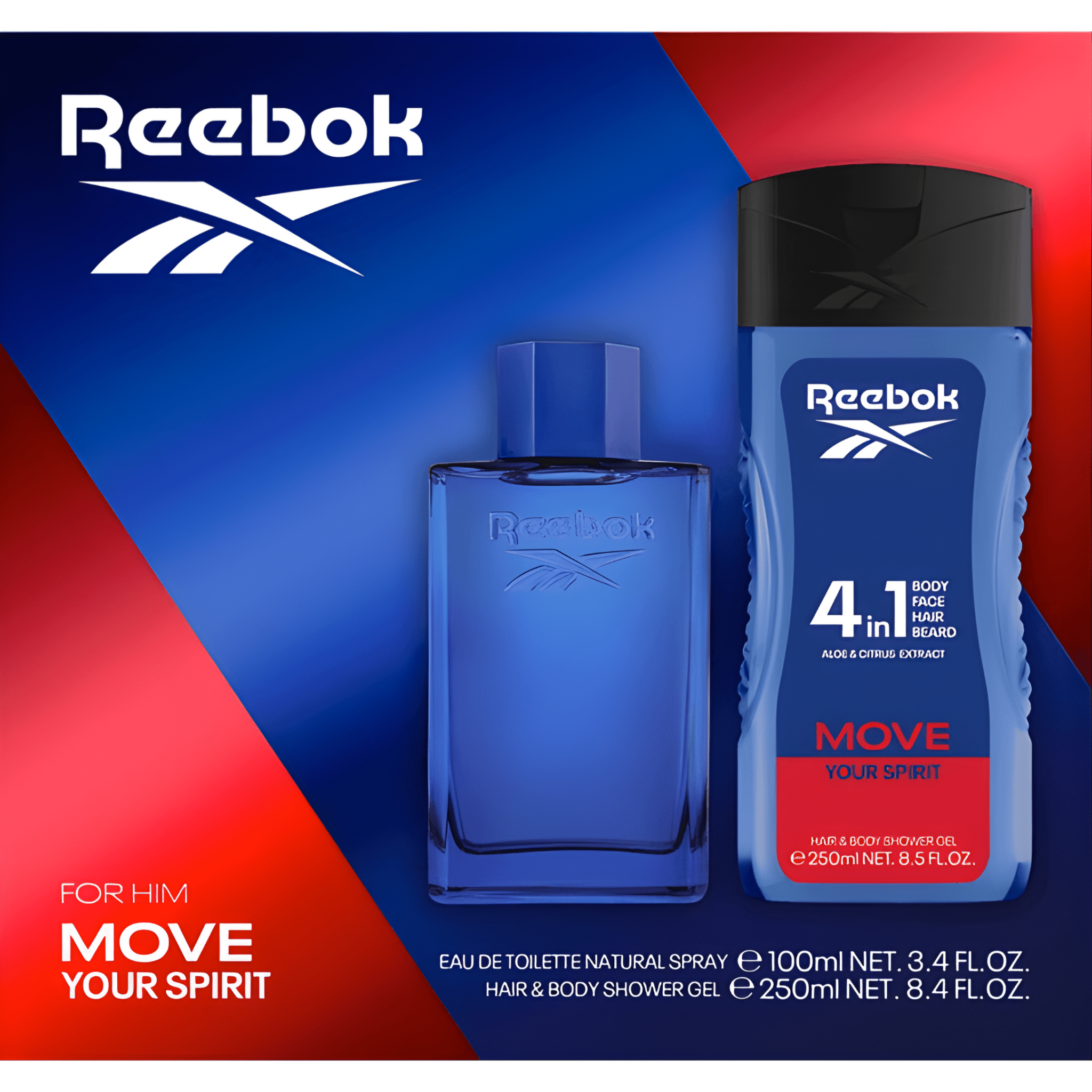 Set Eau De Toilette Move your spirit de Reebok (2) - Fradostore