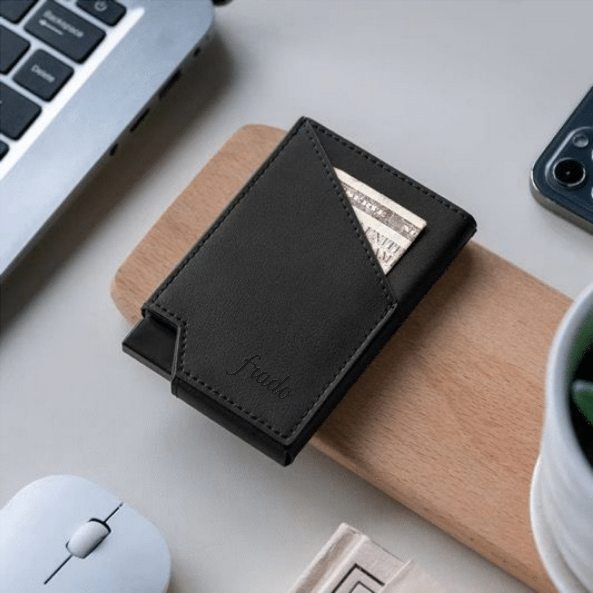 Tarjetero Frado Black Edge - Fradostore