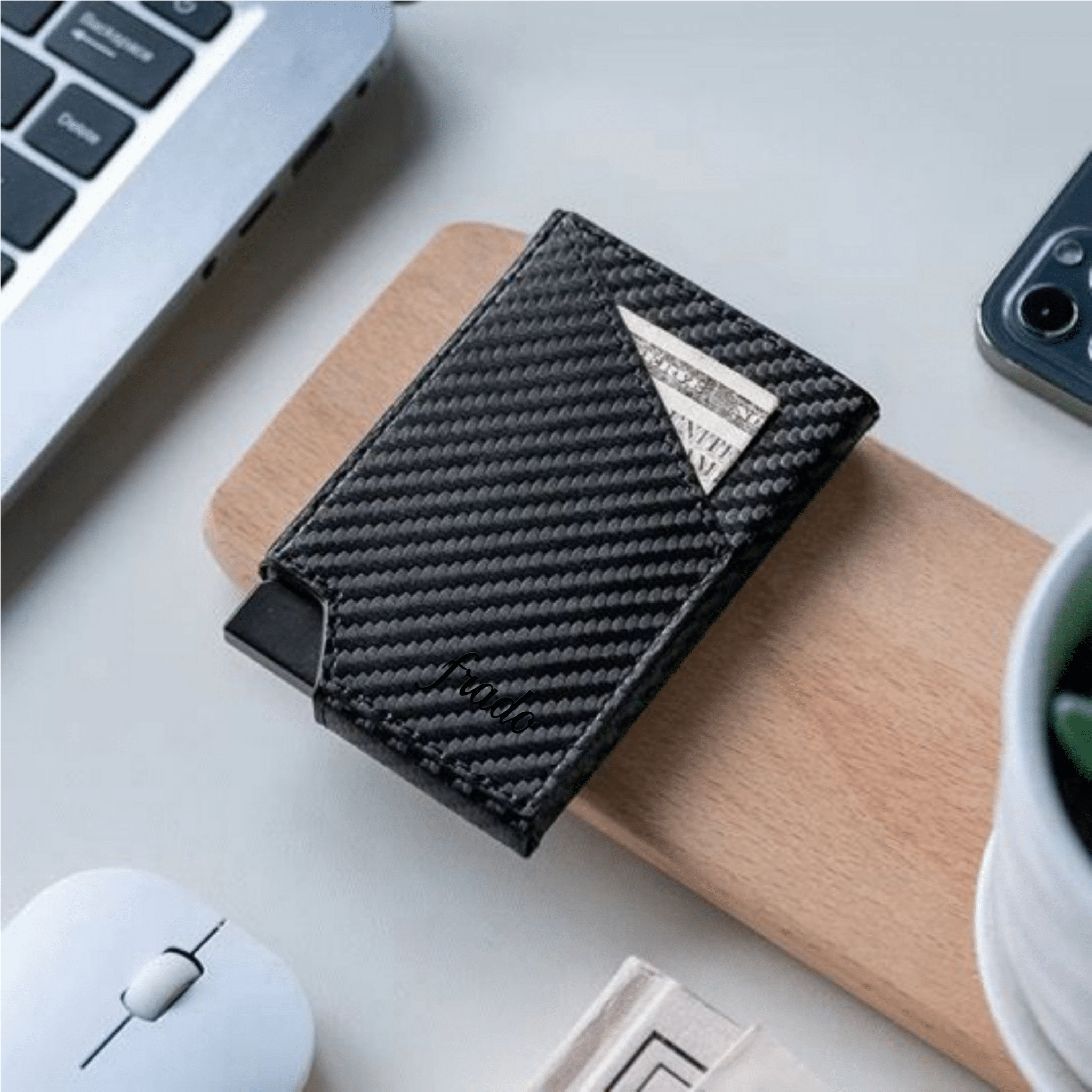 Tarjetero Frado Carbon Style - Fradostore