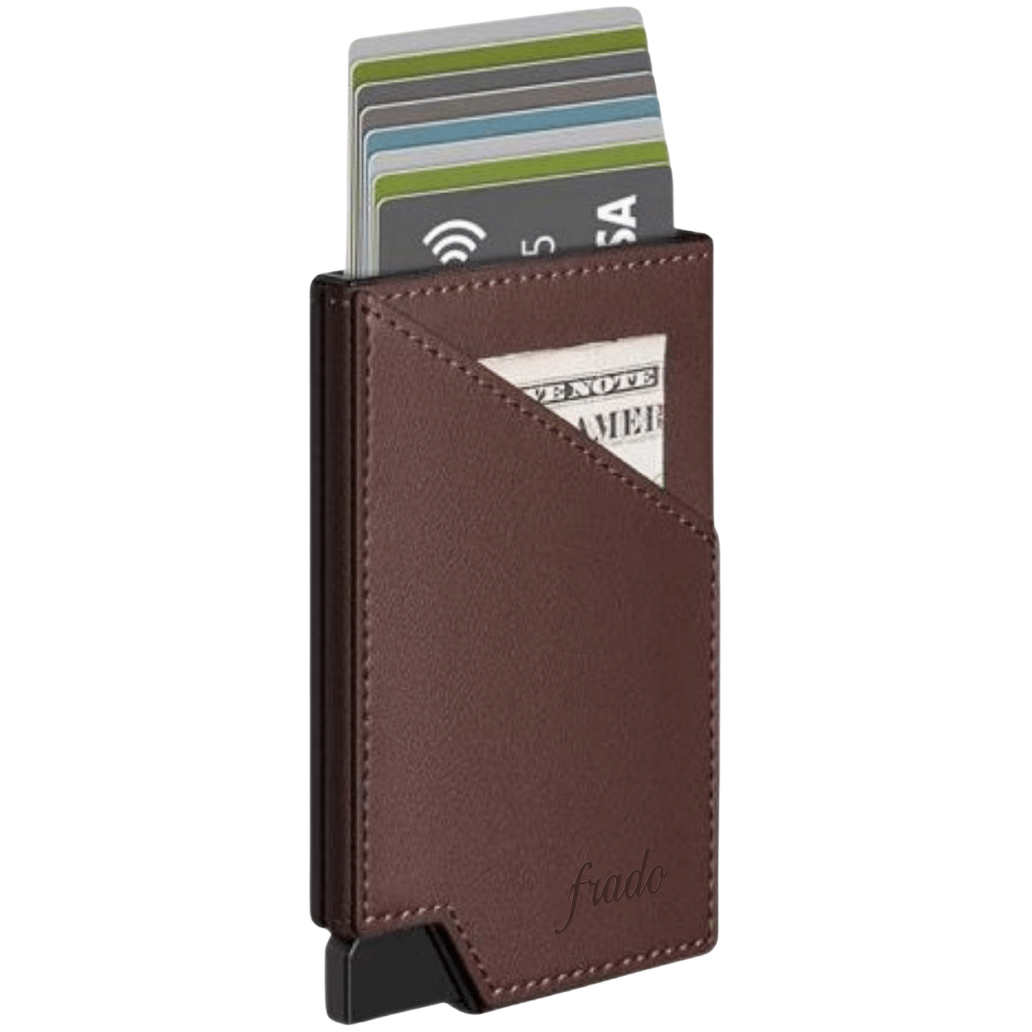 Tarjetero Frado Espresso Bold - Fradostore