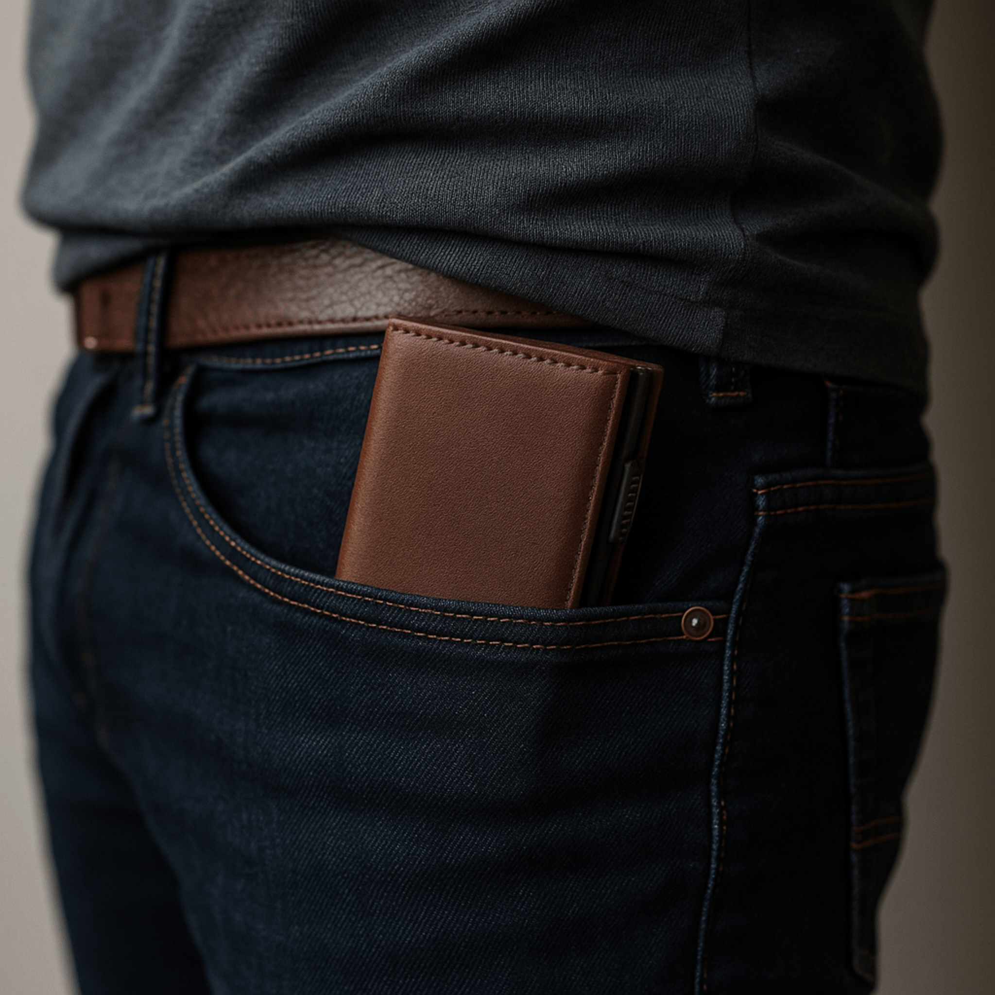 Tarjetero Frado Whiskey Brown - Fradostore