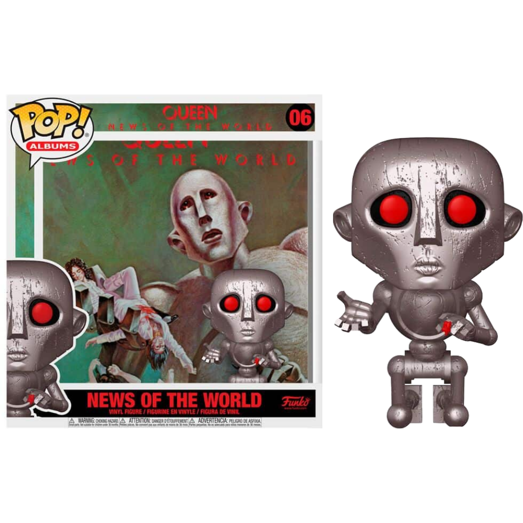 Funko Pop Queen - News of The World - Tamaño Grande