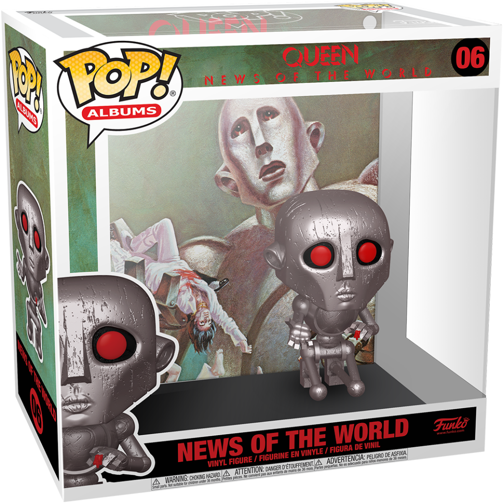 Funko Pop Queen - News of The World - Tamaño Grande