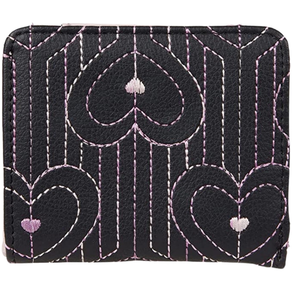 Billetera Black Heart de Luv Betsey